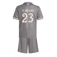 Camiseta Real Madrid Ferland Mendy #23 Tercera Equipación para niños 2024-25 manga corta (+ pantalones cortos)